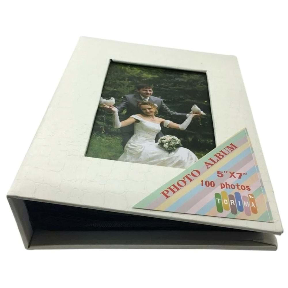 TORİMA FRAME 57100 SPC-KW-5*7 100PHOTO WHİTE NEW