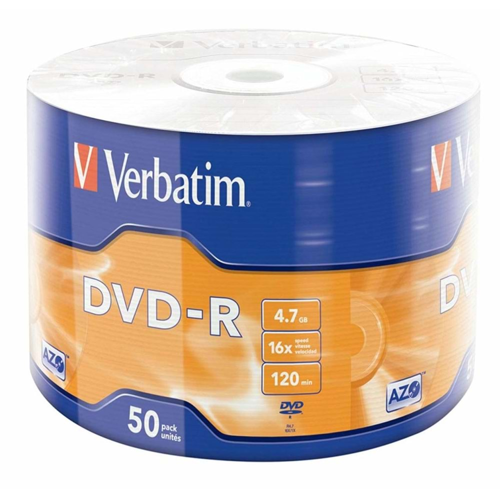 VERBATİM 4.7 GB DVD-R