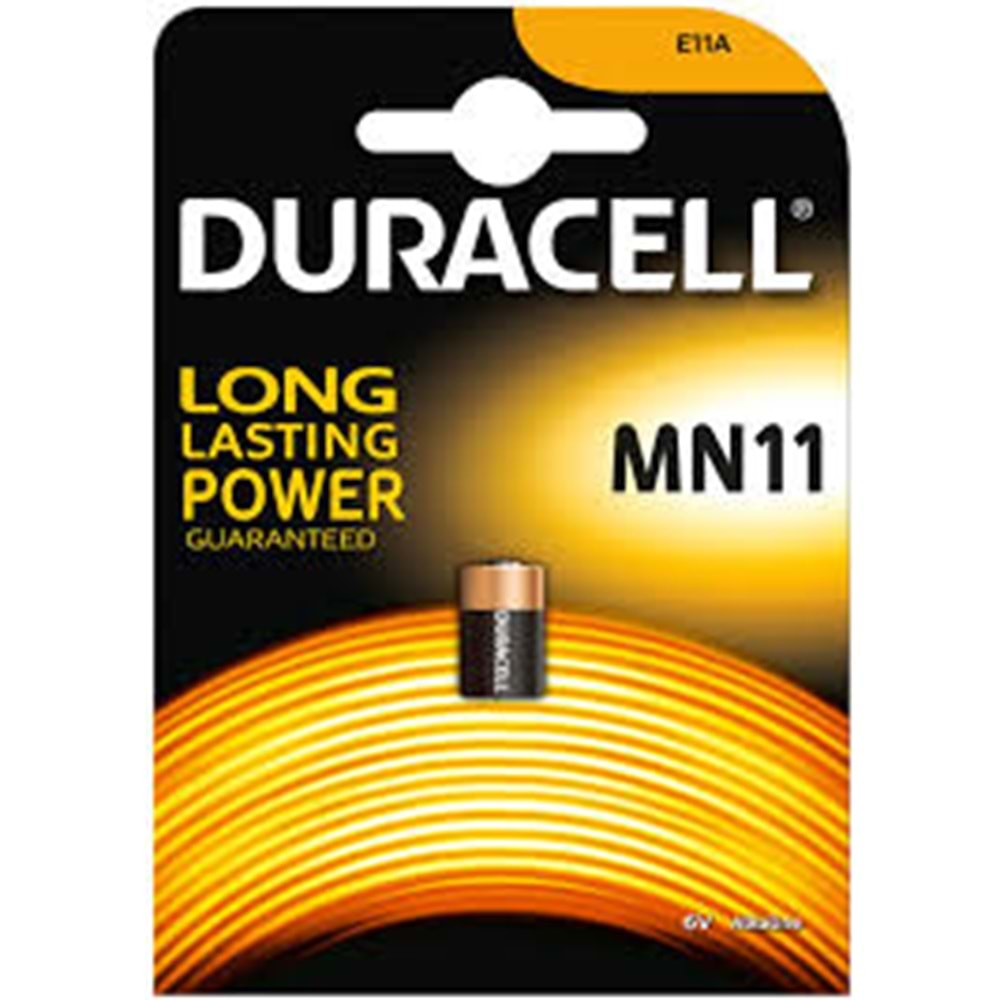 DURACELL ÖZEL PİL MN11 6 VOLT KART