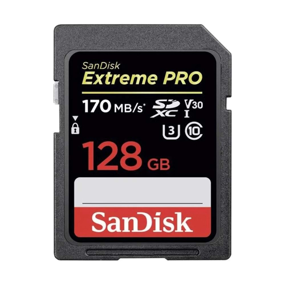 SANDİSK SD 128 GB 170 MB