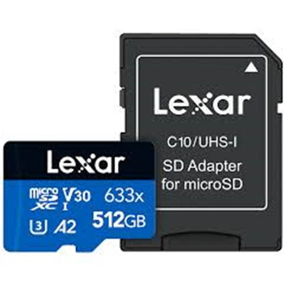 LEXAR 512GB LSDMI512BB633A MICROSD