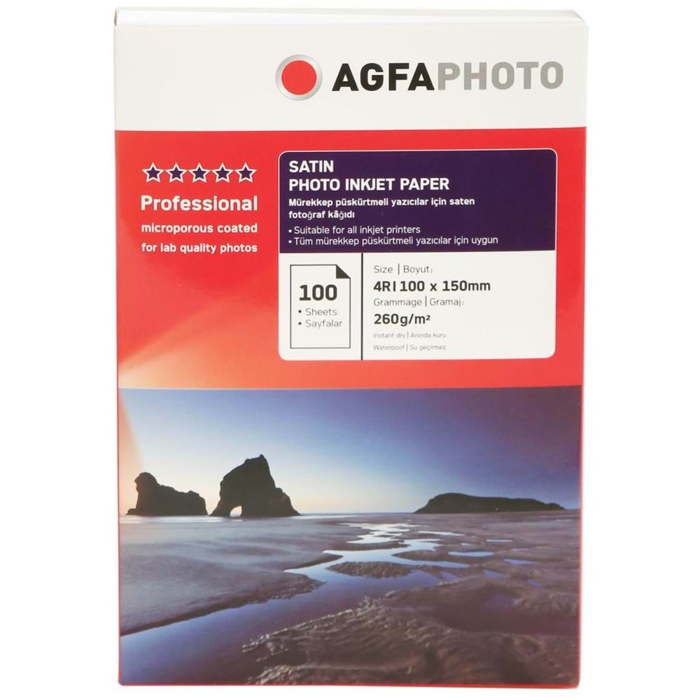 AGFA 10X15 270 GR SATİN PHOTO PAPER