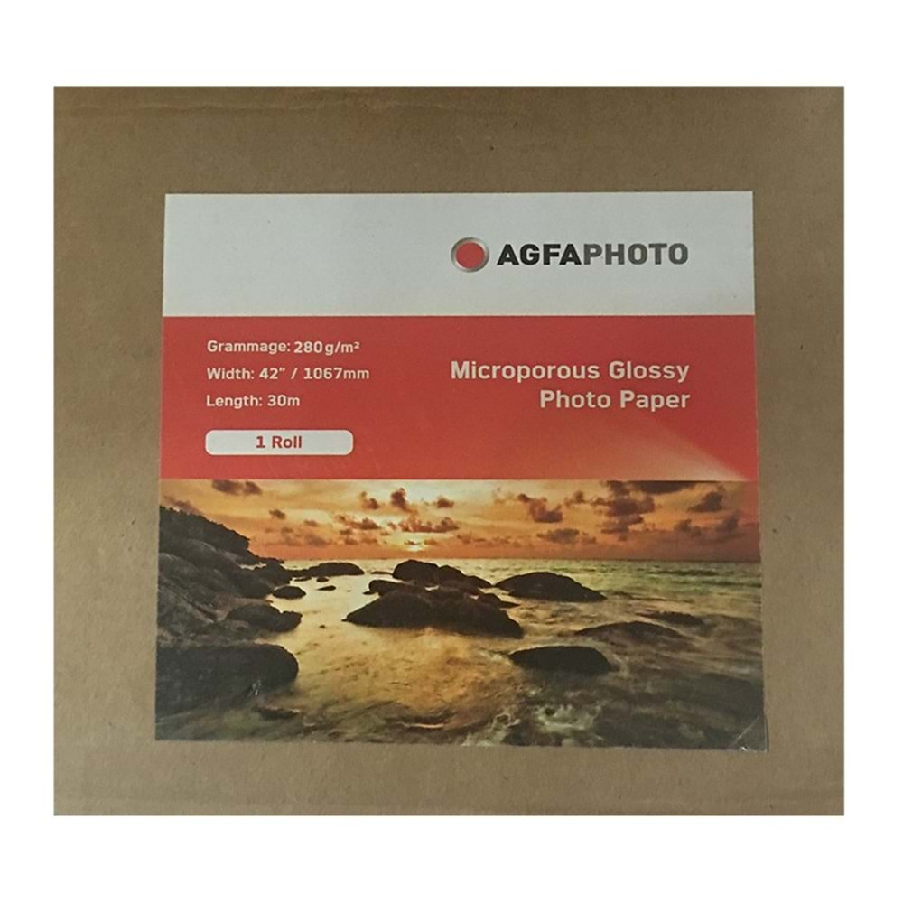 AGFAPHOTO 280G HİGH GLOSSY 1065MMX30M