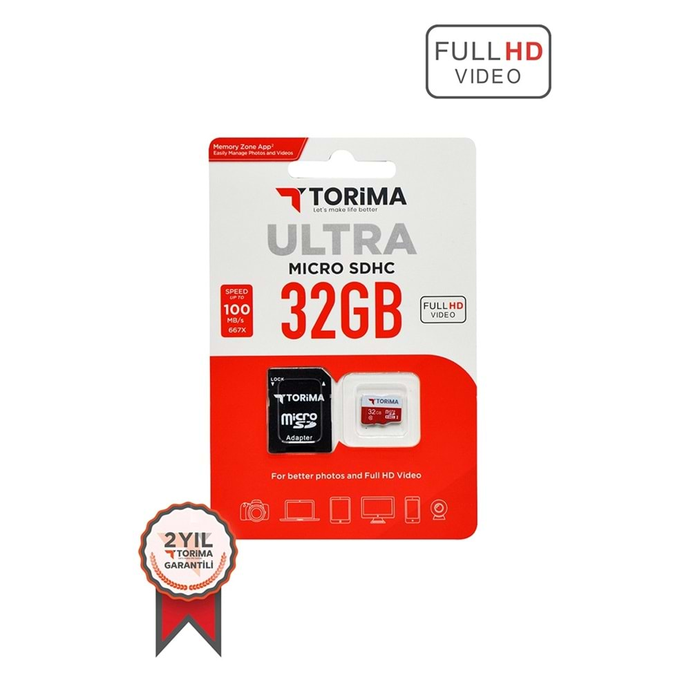 TORİMA 32 GB MICRO SDHC TF CARD