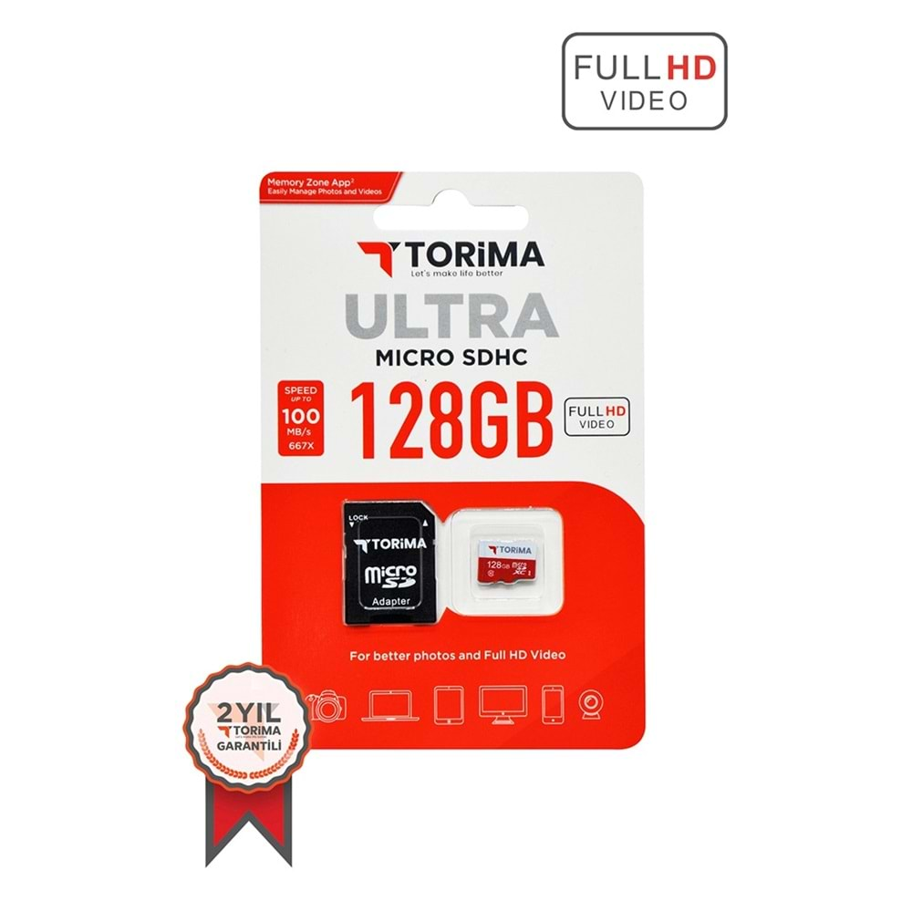 TORİMA 128 GB MICRO SDHC TF CARD