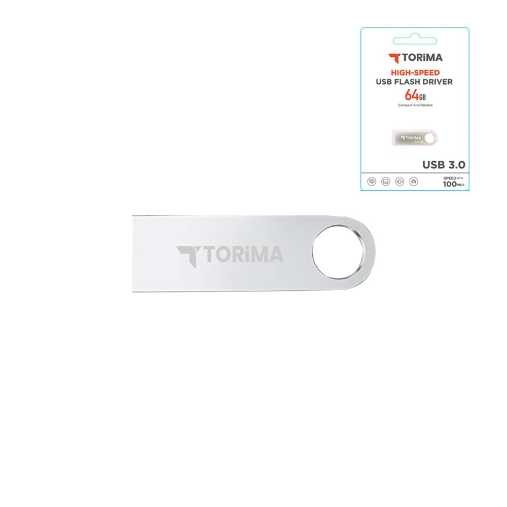 TORİMA 64GB METAL USB 3.0 FLASH MEMORY