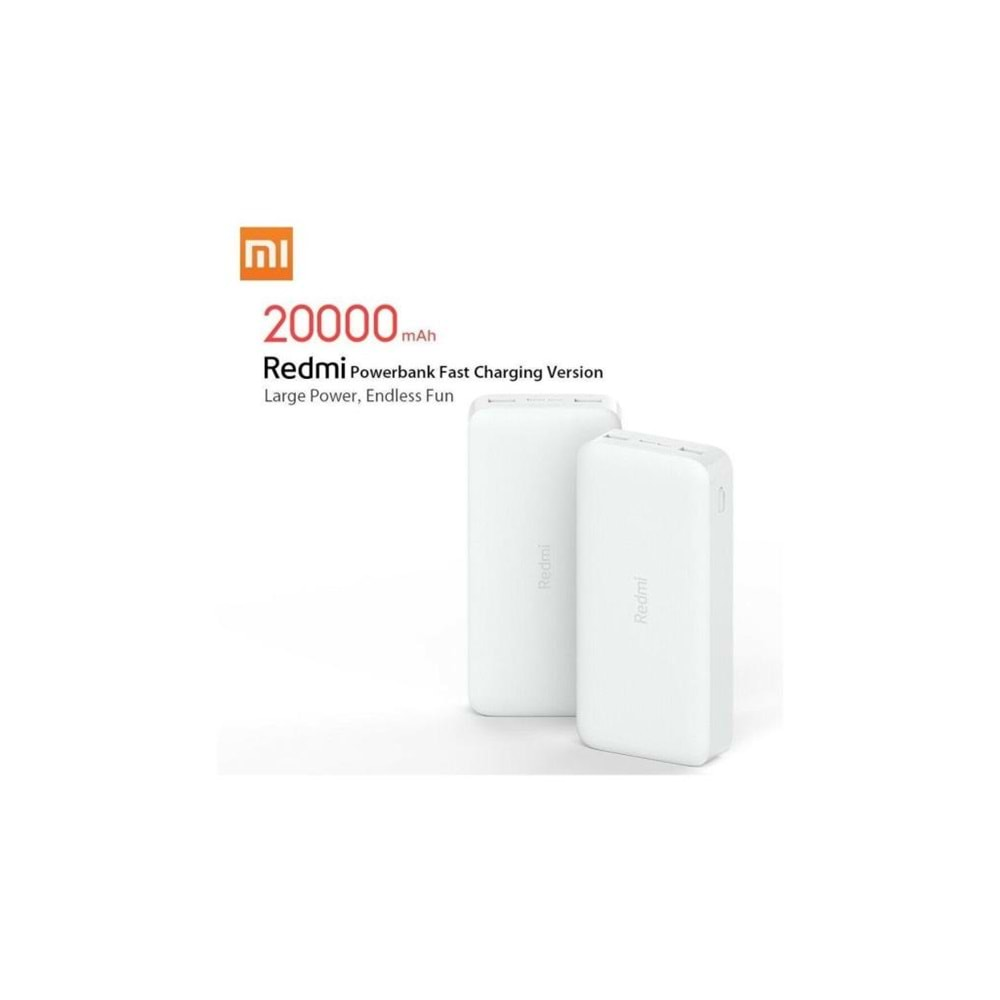 XİAOMİ REDMİ 20.000 LİK POWERBANK