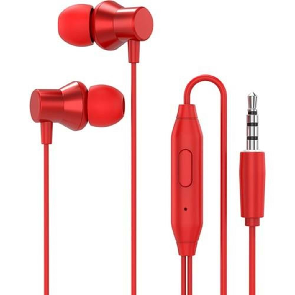 LENOVO HF130 EARPHONE RED