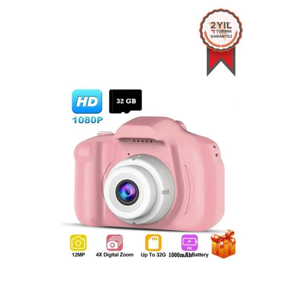 TORİMA KİDS CAMERA TRM-CMR7 PINK