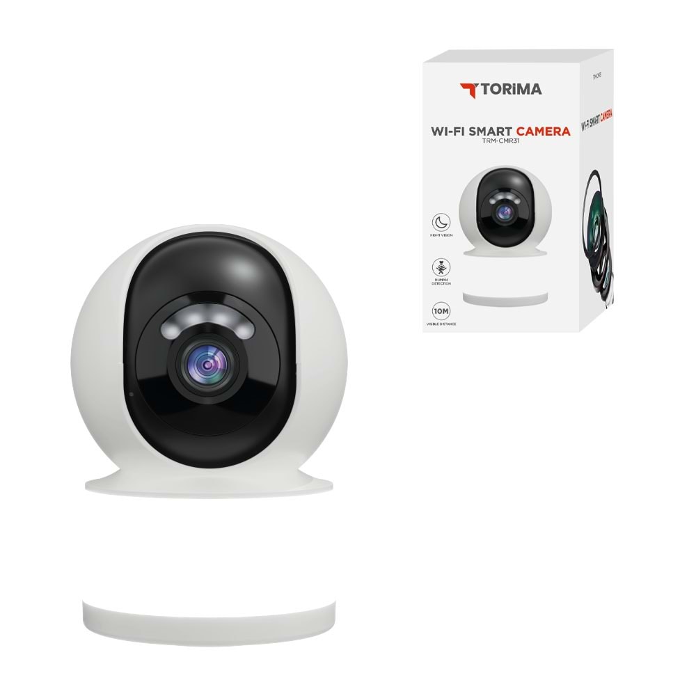 TORİMA TRM-CMR31 WHITE HOME SECURITY LIGHTNING CAM
