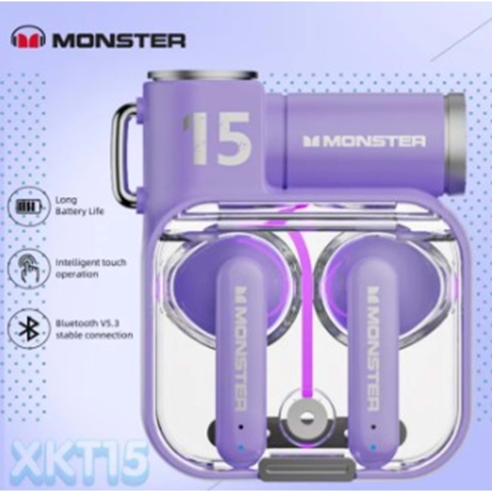 MONSTER XKT15 PURPLE