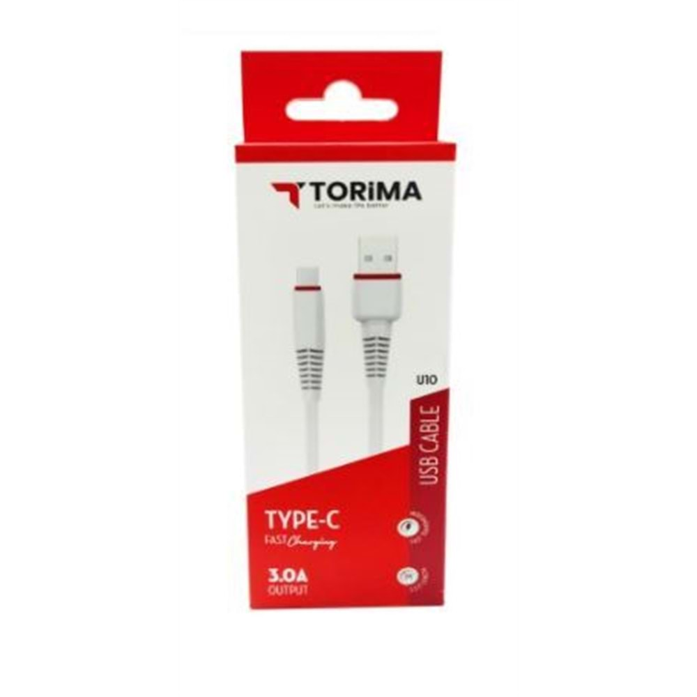 TORİMA U10 TYPE-C KABLO 3.0A