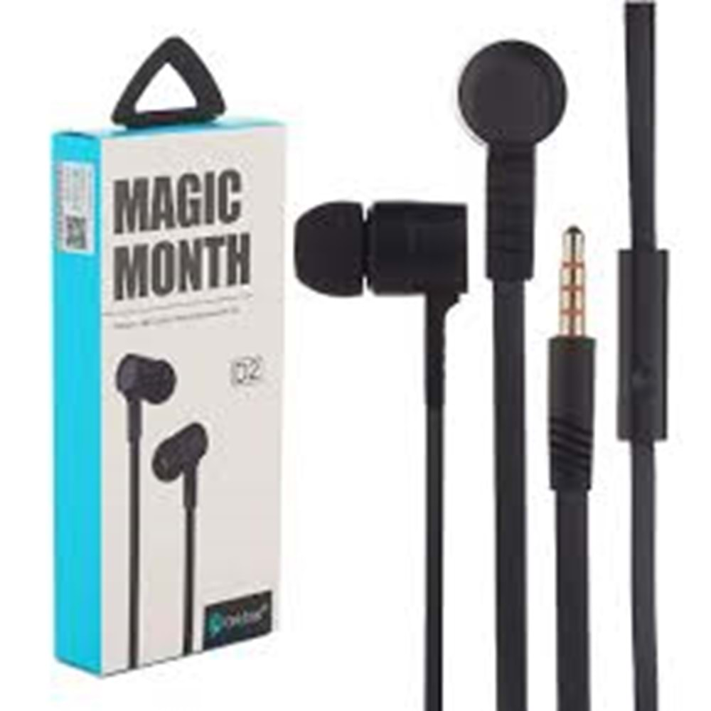 CELEBRAT D2 EARPHONES BLACK