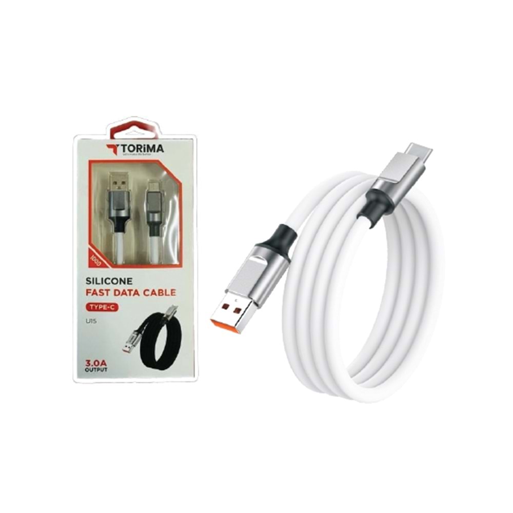 TORİMA TYPE-C CABLE 3.0 U15 WHİTE