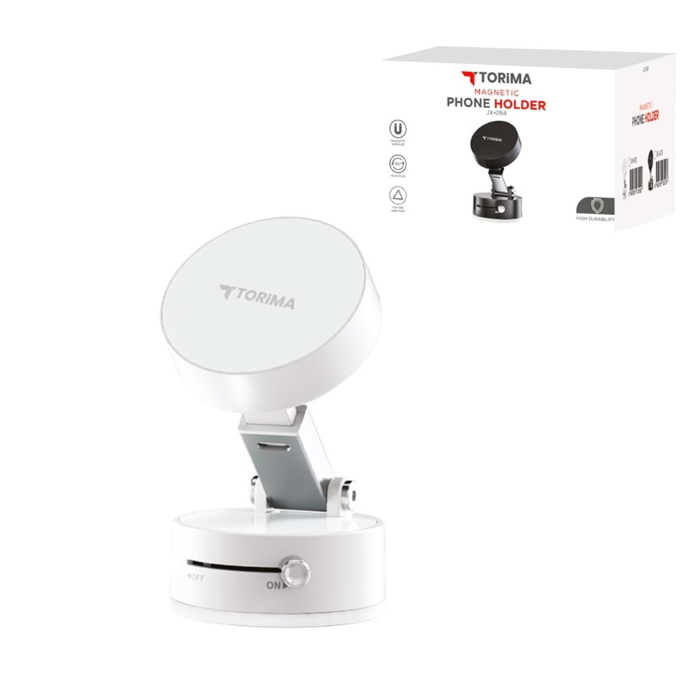 TORİMA JX-054 WHITE MAGNETIC PLASTIC PHONE HOLDER