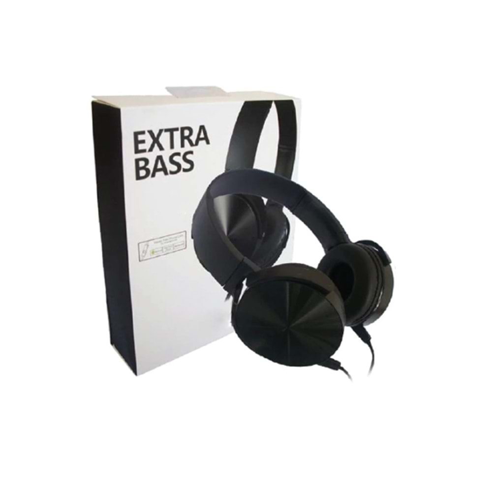 TORİMA EXTRA BASS 450 AP HEADPHONES BLACK