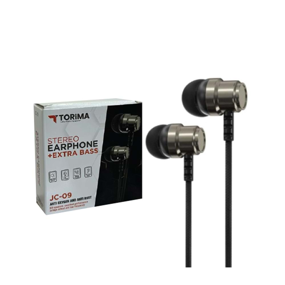 TORİMA STEREO EARPHONE EXTRA BASS JC-09