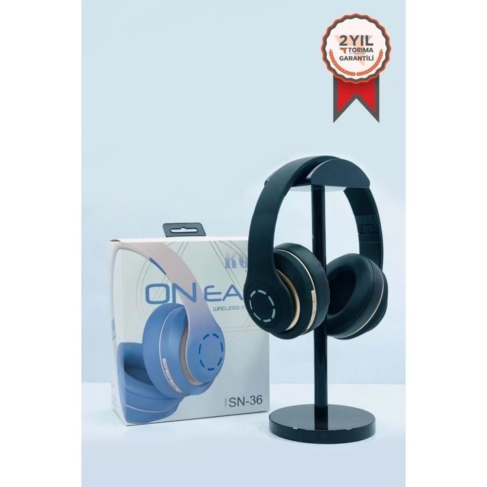 TORİMA WİRELESS HEADPHONES SN-36 BLACK