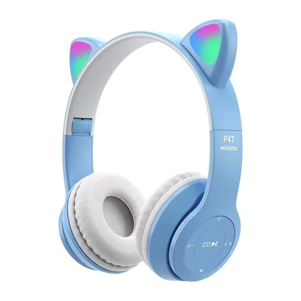 TORİMA P47M WİRELESS HEADPHONE BLUE