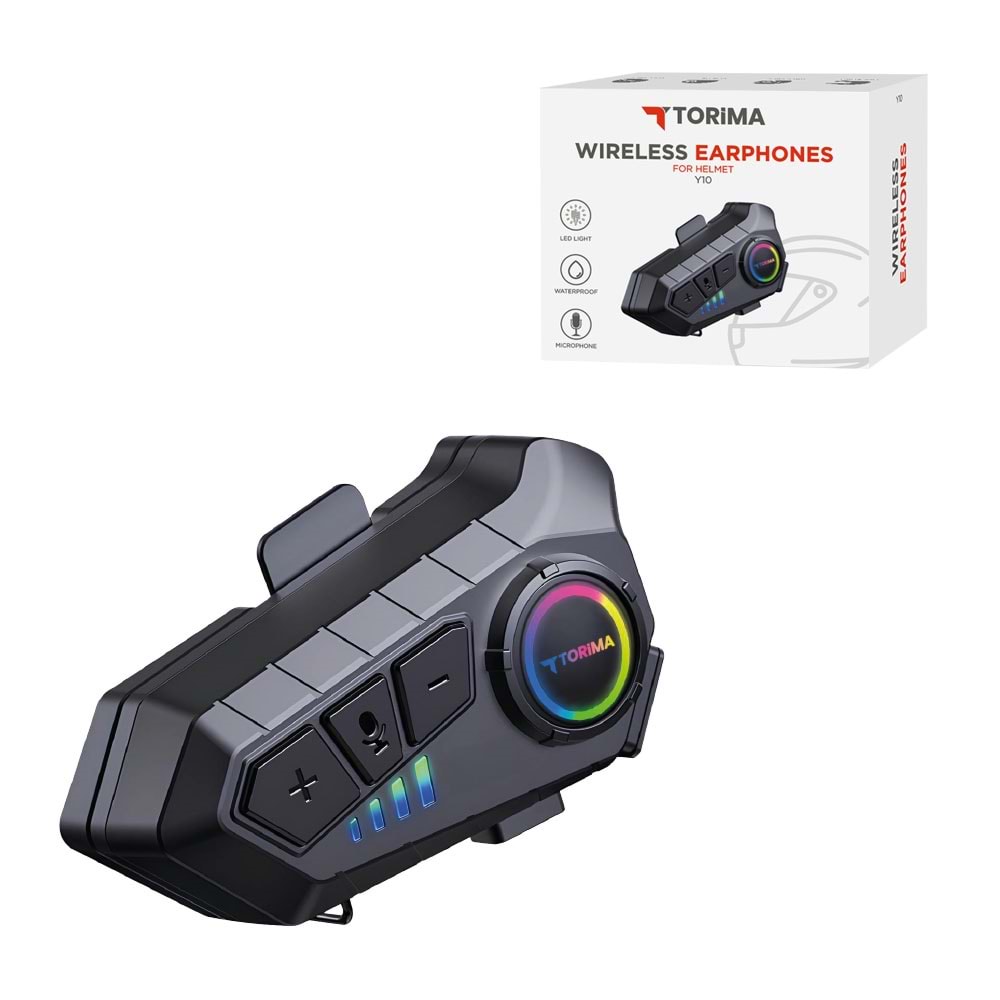 TORİMA Y10 BLACK WIRELESS EARPHONES