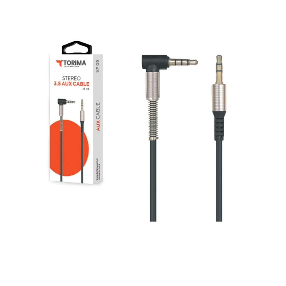 TORİMA AUX CABLE XF-09 BLACK