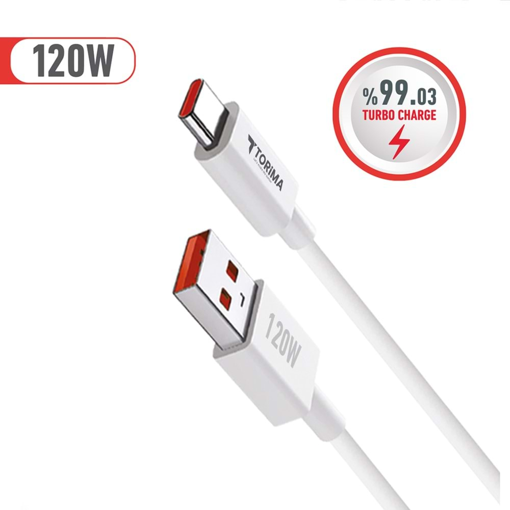 TORİMA U120 USB TO TYPE-C CHARGING CABLE