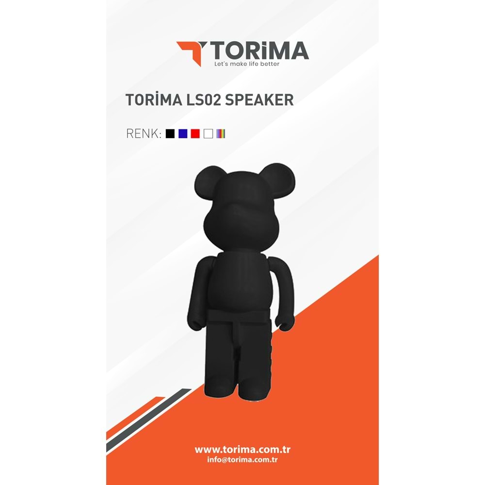 TORİMA LS02 BLACK SPEAKER