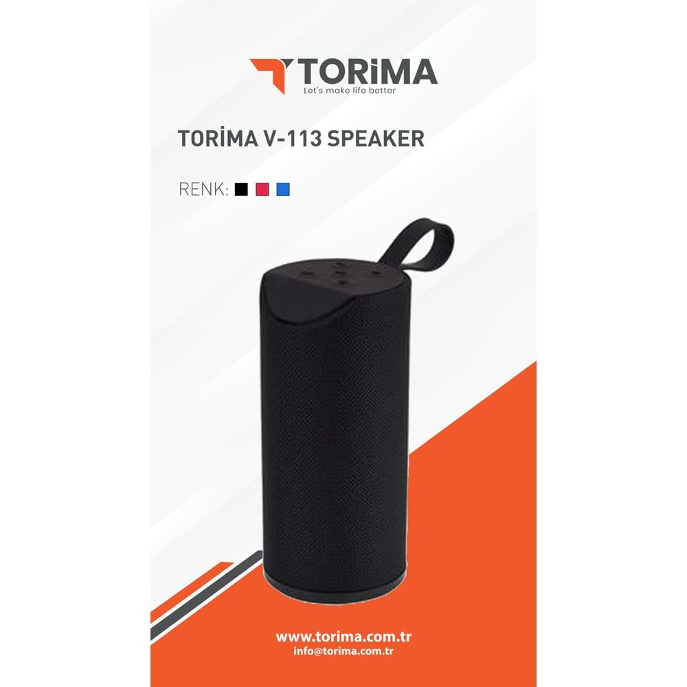 TORİMA V-113 SPEAKER BLACK