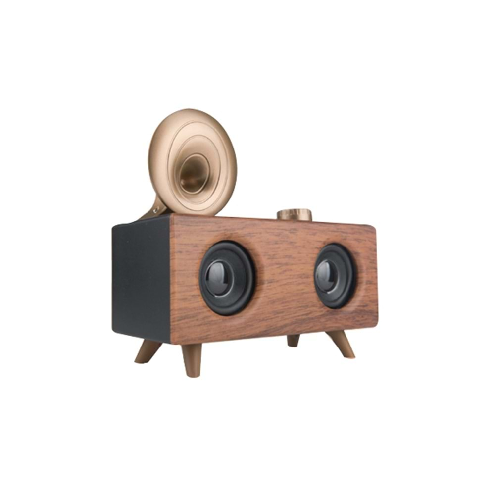 TORİMA B6 NOSTALGIA WİRELESS SPEAKER BROWN