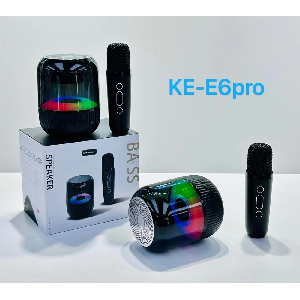 TORİMA KE-E6PRO WİRELESS SPEAKER BLACK