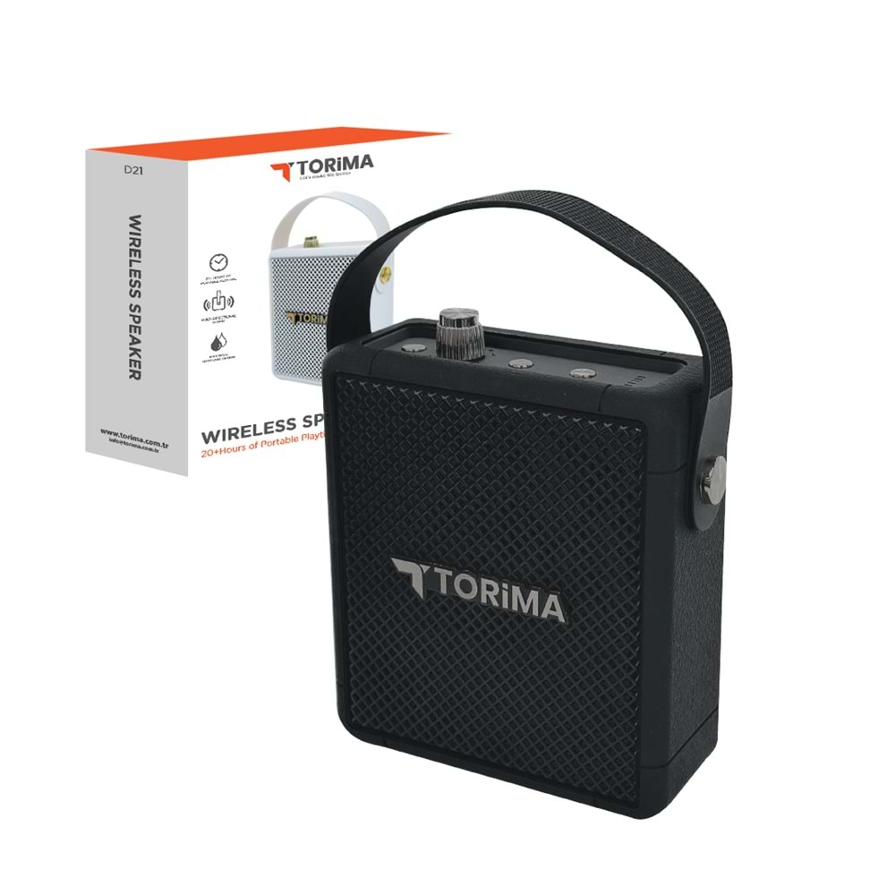 TORİMA D21 WİRELESS SPEAKER BLACK