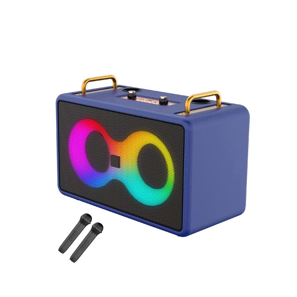 TORİMA M4403 PORTABLE KARAOKE SPEAKER BLUE