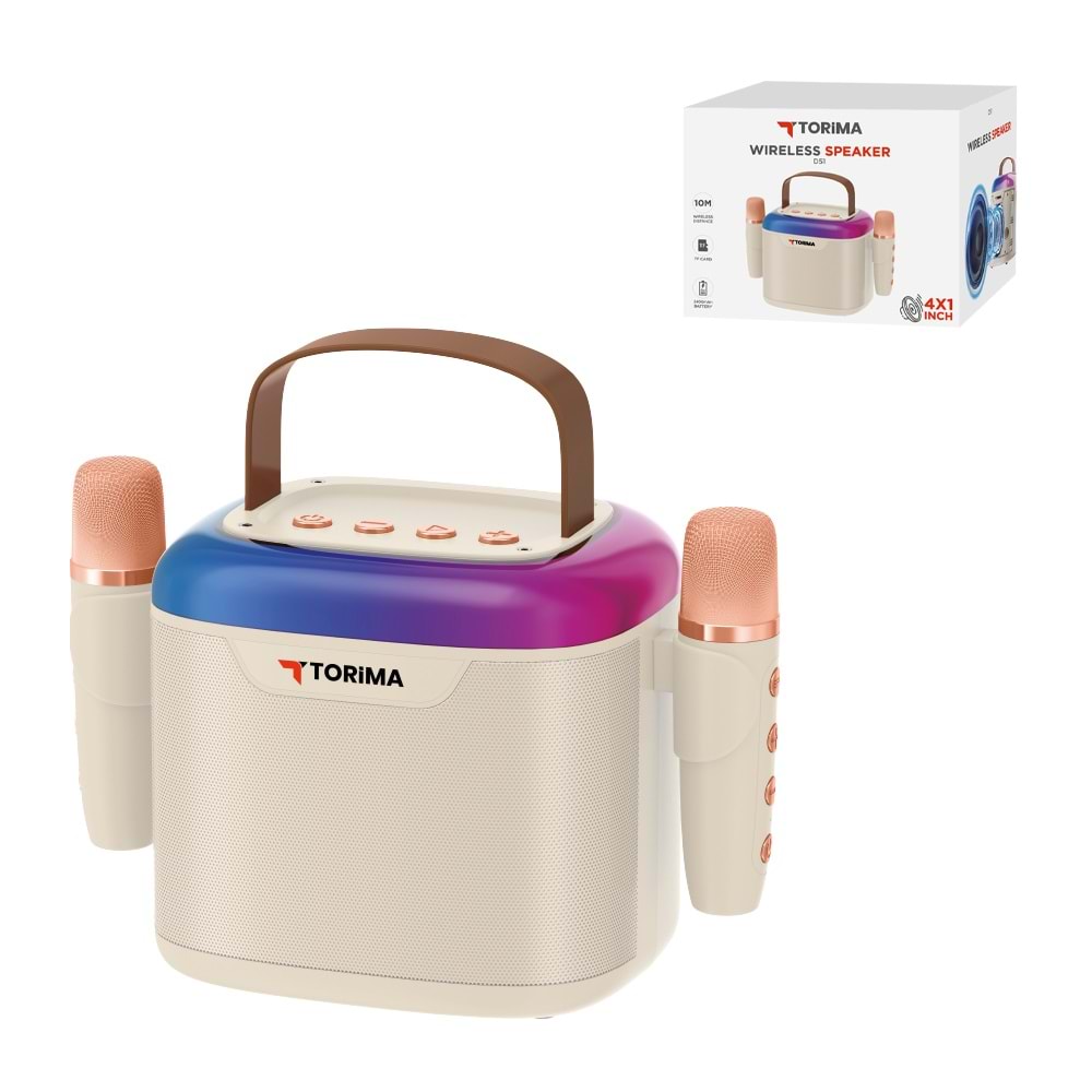 TORİMA D51 WHITE WIRELESS SPEAKER