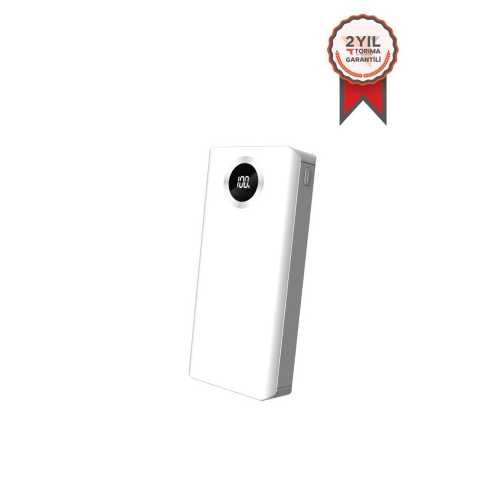 TORİMA POWERBANK 20000 MAH TRM-1020 WHİTE