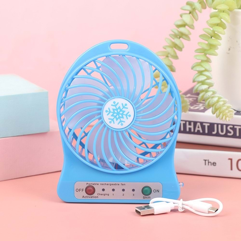 TORİMA MINI FAN F-02 BLUE