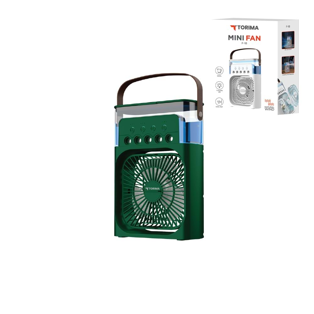 TORİMA F-18 GREEN MINI FAN