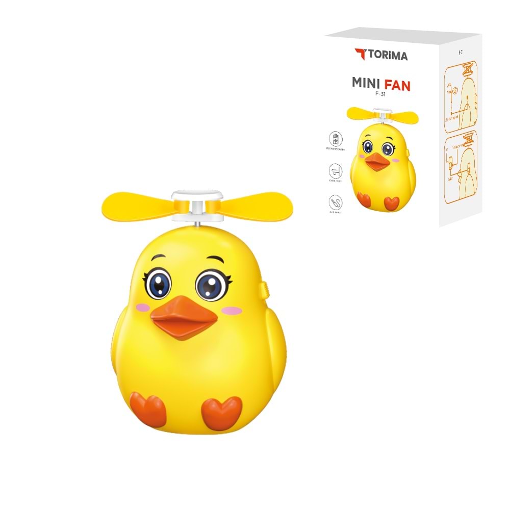 TORİMA F-31 YELLOW MINI FAN