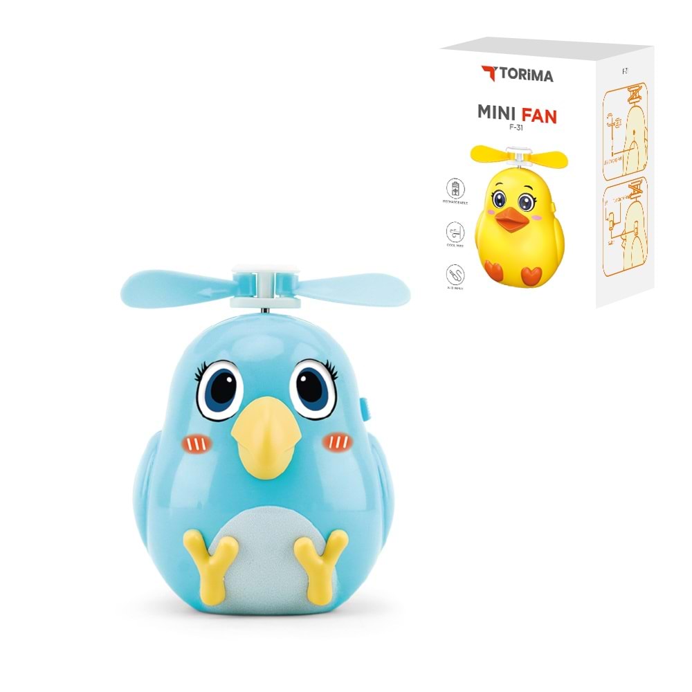 TORİMA F-31 BLUE MINI FAN