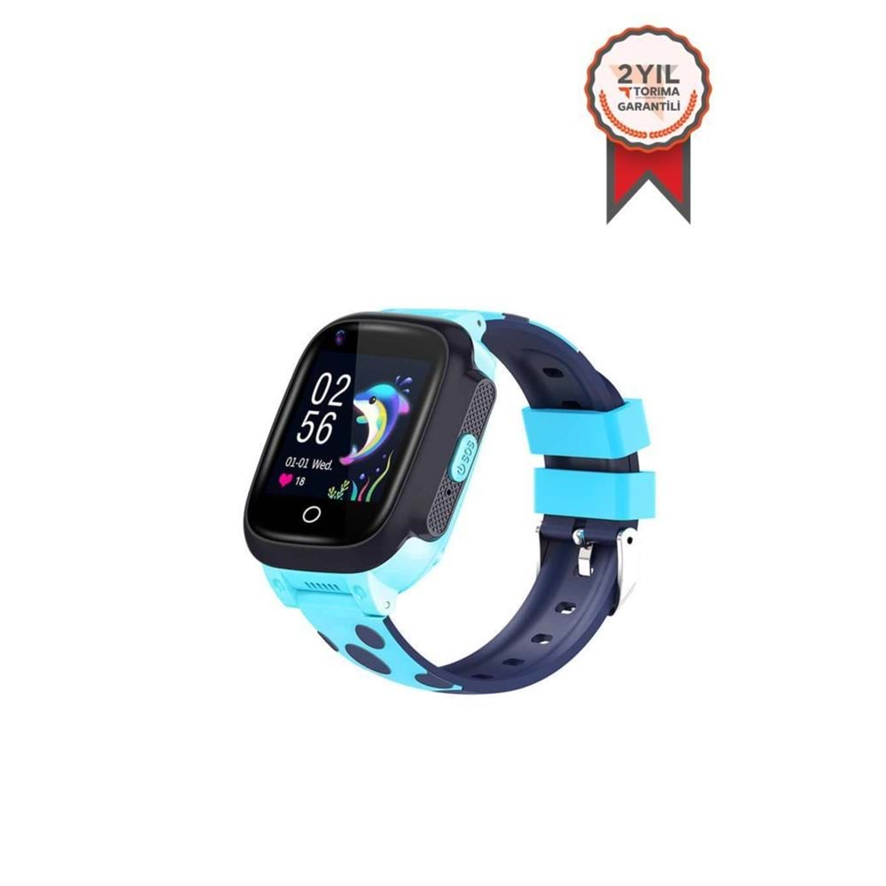 TORİMA 4G CHILDRENS SMART WATCH Y95H BLUE