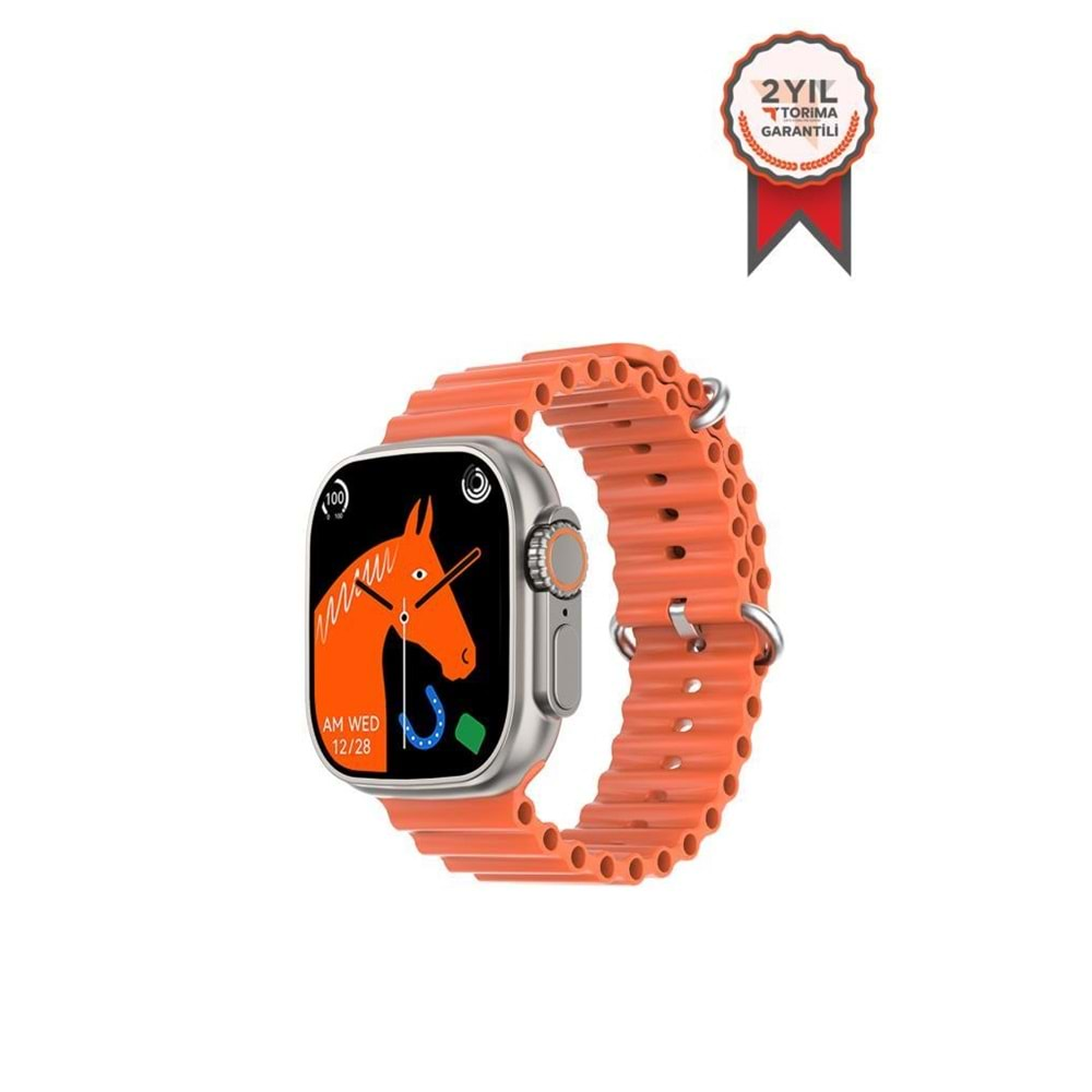 TORİMA DT8ULTRA+ SMARTWATCH ORANGE