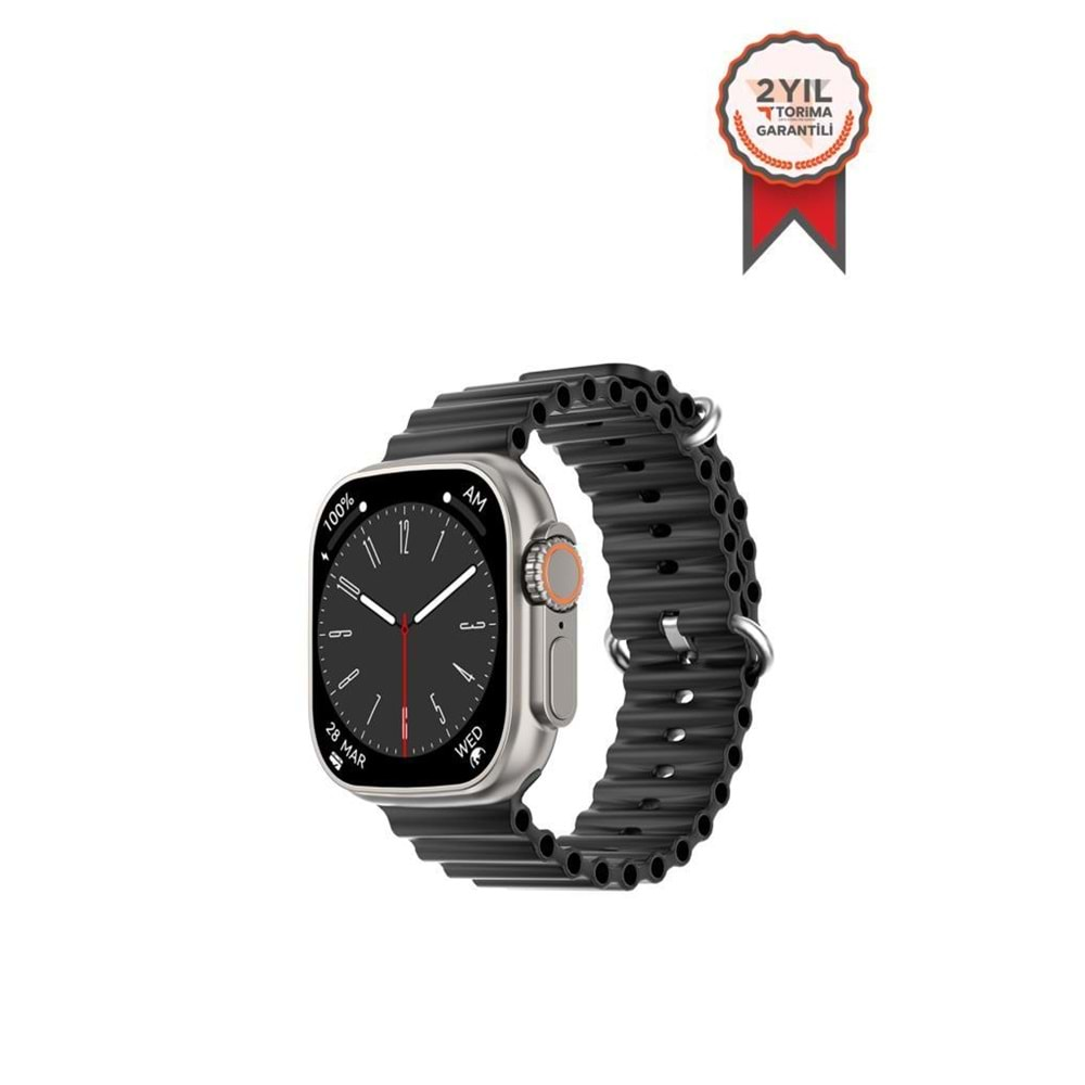 TORİMA DT8ULTRA+ SMARTWATCH BLACK