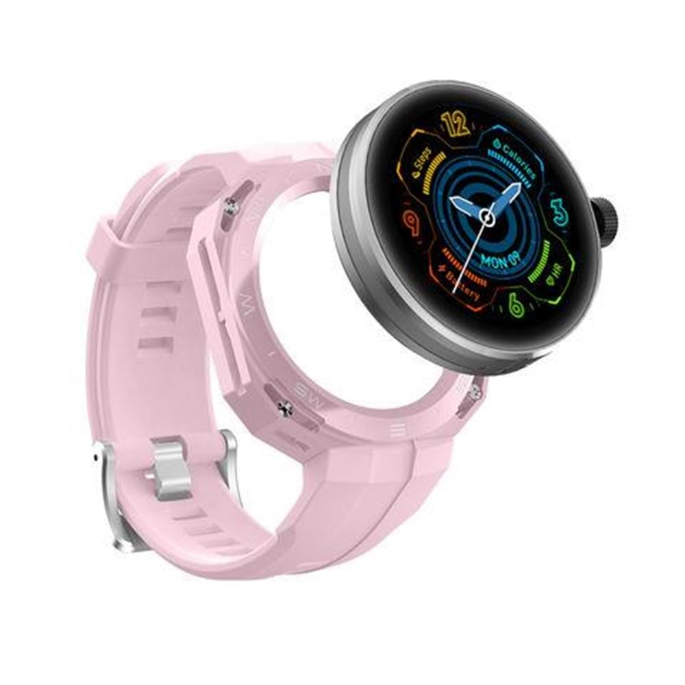 TORİMA SMART WATCH GS3 CYBER PİNK