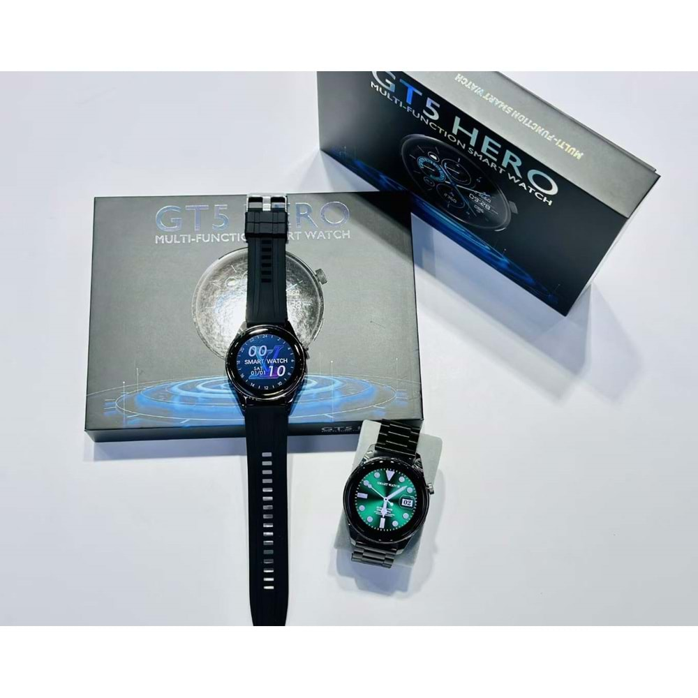 TORİMA GT5 HERO SMARTWATCH BLACK