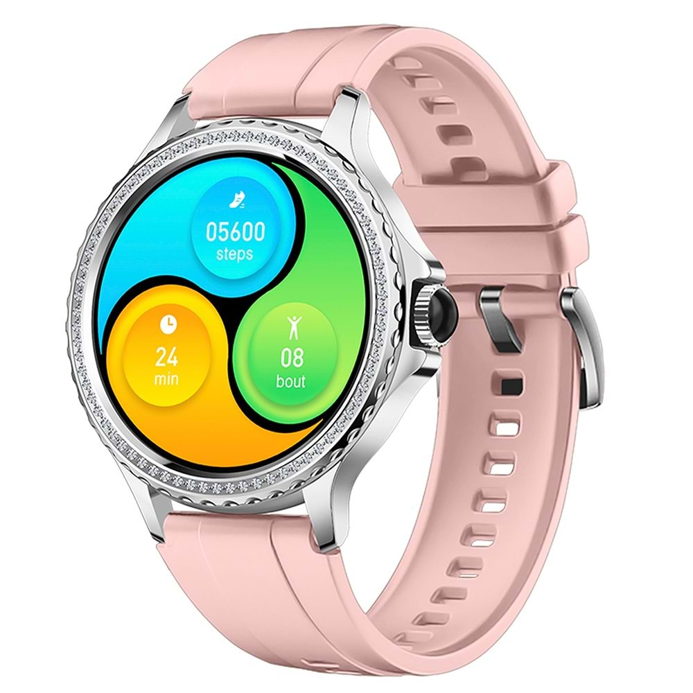 TORİMA HK27 SMARTWATCH ROSE STRAP