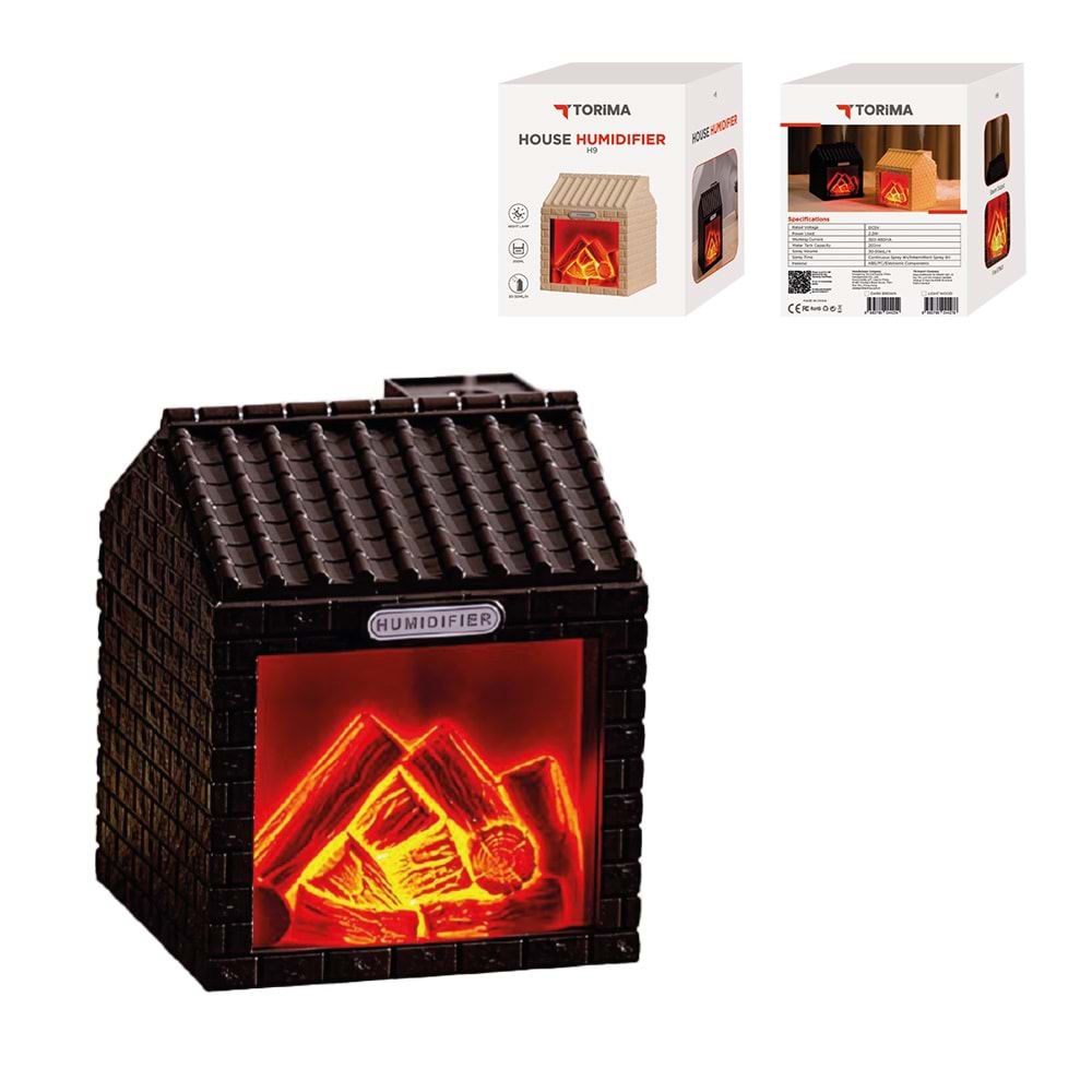 TORİMA H9 DARK BROWN HOUSE HUMIDIFIER