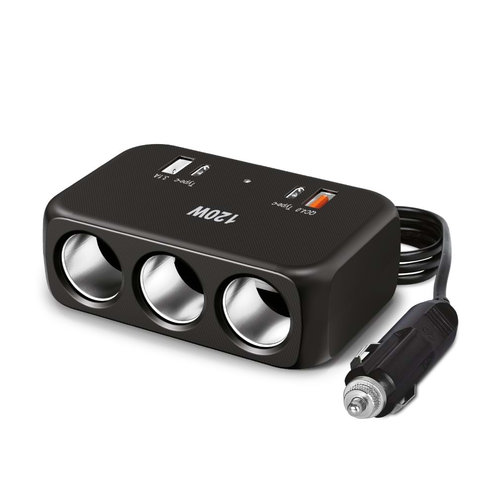 TORİMA G18 BLACK CAR CHARGER