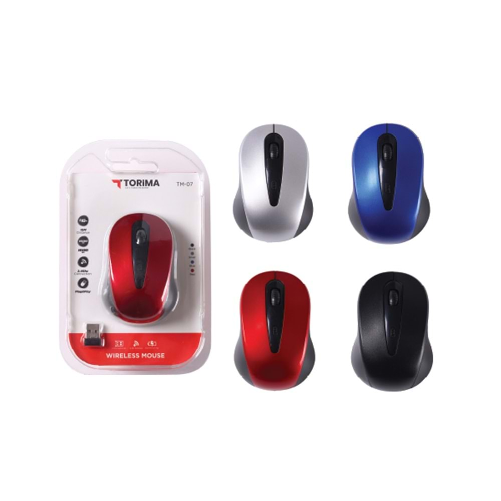 TORİMA WİRELESS MOUSE TM-07 BLACK