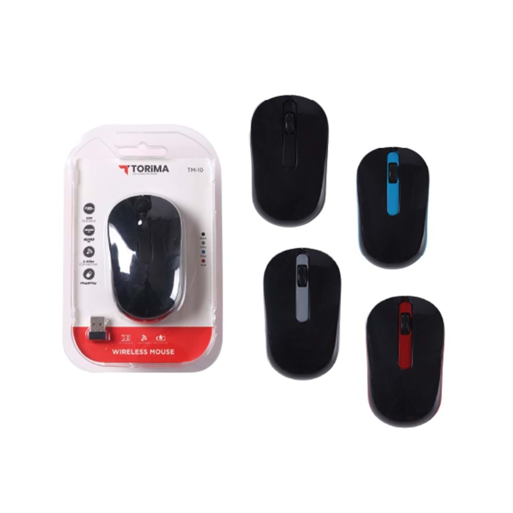 TORİMA WİRELESS MOUSE TM-10 BLACK