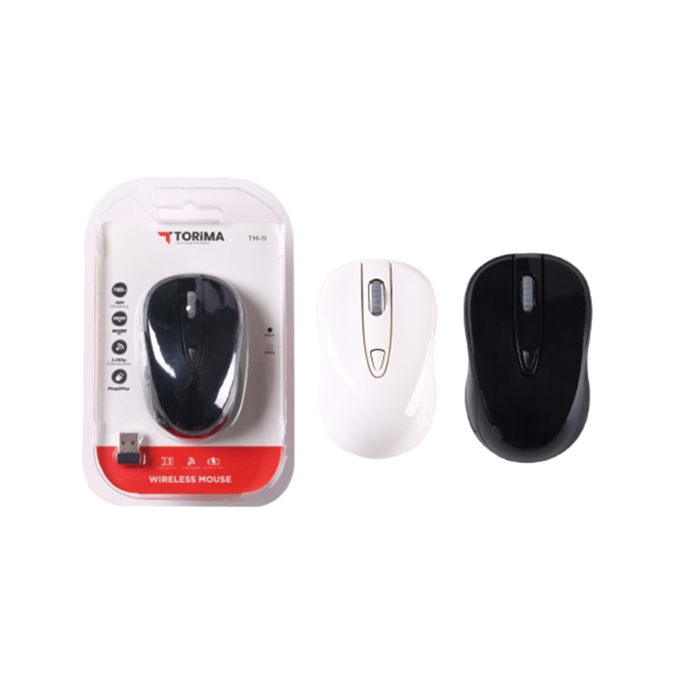 TORİMA WİRELESS MOUSE TM-11 BLACK