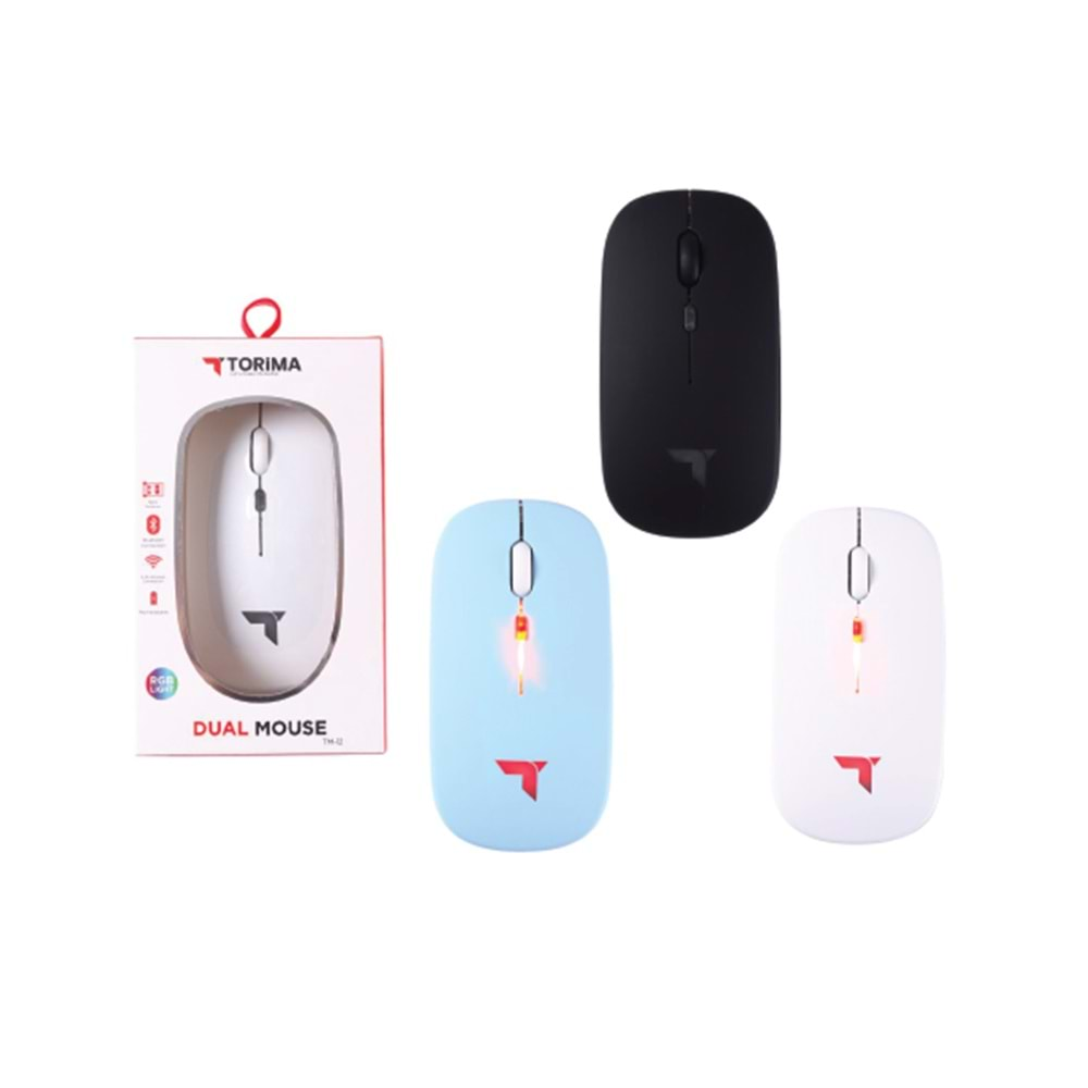 TORİMA WİRELESS MOUSE TM-12 BLUE